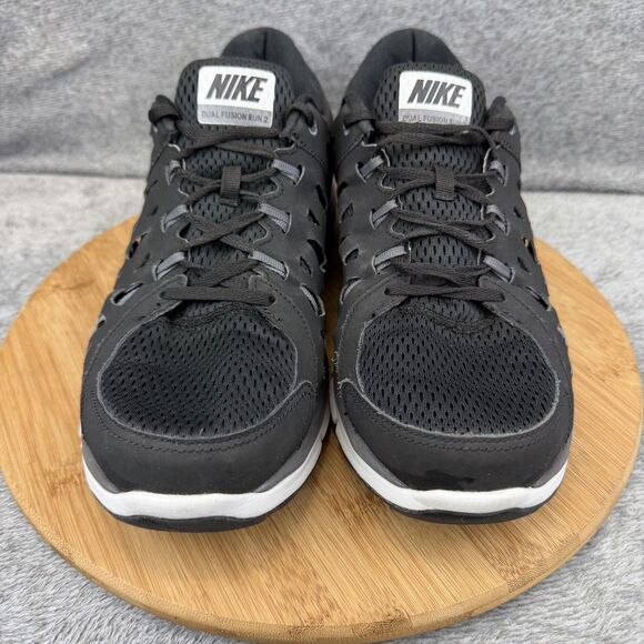 Nike Dual Fusion Run 3 Shoes Mens Size 11.5 Black Running Sneakers 599541-002 main image 8